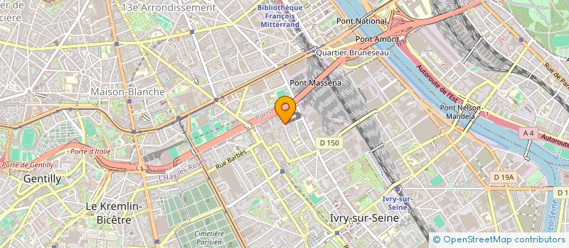 localisation de l'entreprise MADAME ARCHANA SOUNTHARARAJAN  IVRY-SUR-SEINE