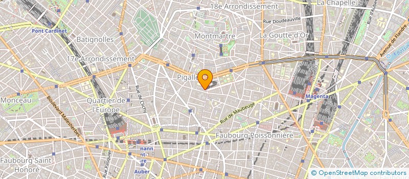 localisation de l'entreprise MADAME ARCQ CRESP  PARIS