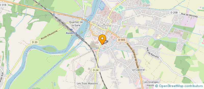 localisation de l'entreprise MADAME ARDITA KASTRATI à AUXONNE