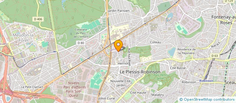 localisation de l'entreprise MADAME AREERAT PENGSOONGNOEN à LE PLESSIS-ROBINSON