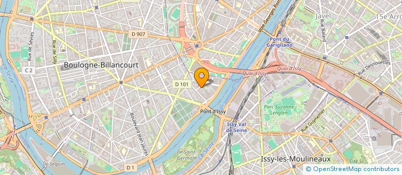 localisation de l'entreprise MADAME AREEZ WAHBI à BOULOGNE-BILLANCOURT