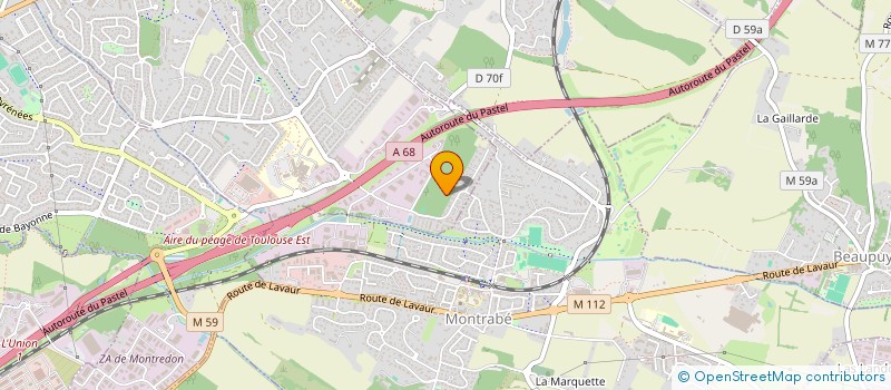 localisation de l'entreprise MADAME ARETI ZAKOLIKOU  SAINT-JEAN