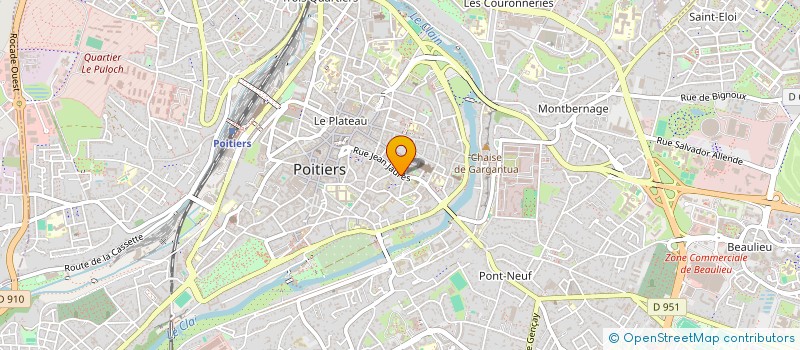 localisation de l'entreprise MADAME ARGENTINA CARPACI  POITIERS