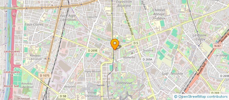 localisation de l'entreprise MADAME ARGENTINA VARGA  GRENOBLE