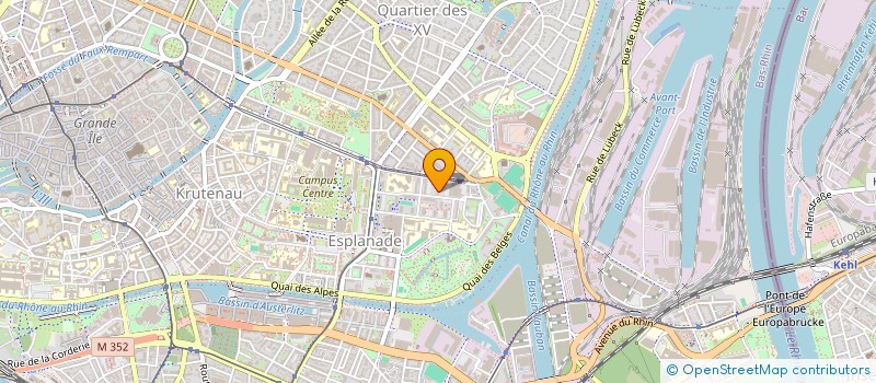 localisation de l'entreprise MADAME ARGHAVAN JAVADINA à STRASBOURG