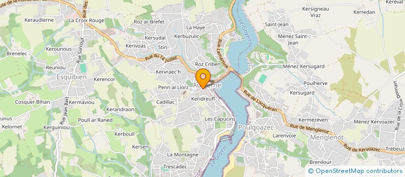 localisation de l'entreprise MADAME ARIA PERMINGEAT  AUDIERNE