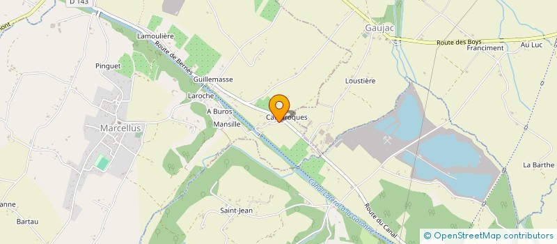 localisation de l'entreprise MADAME ARIANA TRINDADE PEREIRA  MARCELLUS