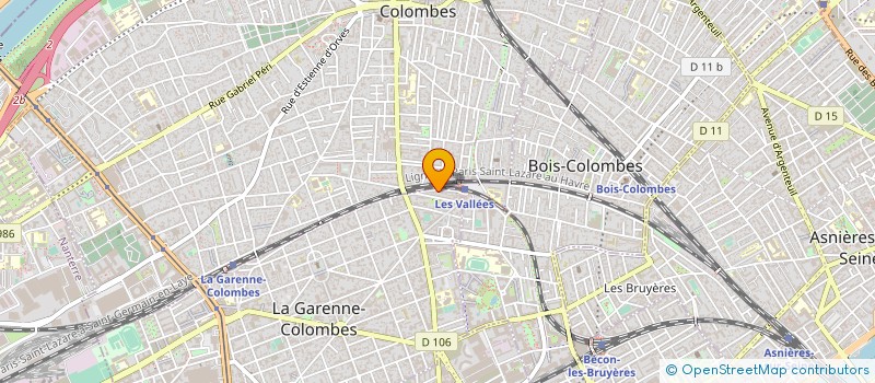 localisation de l'entreprise MADAME ARIANE ASAN à LA GARENNE-COLOMBES