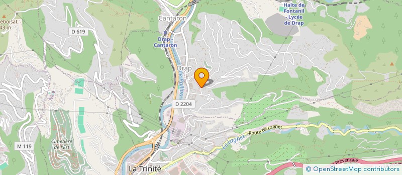 localisation de l'entreprise MADAME ARIANE AZAIS  DRAP