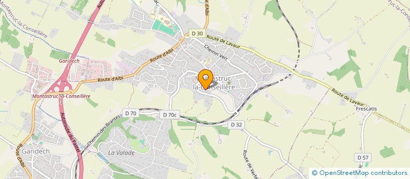 localisation de l'entreprise MADAME ARIANE BARREAU à MONTASTRUC-LA-CONSEILLERE