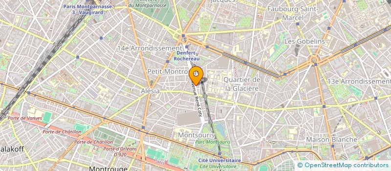 localisation de l'entreprise MADAME ARIANE BELLIER  PARIS