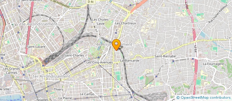 localisation de l'entreprise MADAME ARIANE BERNER à MARSEILLE