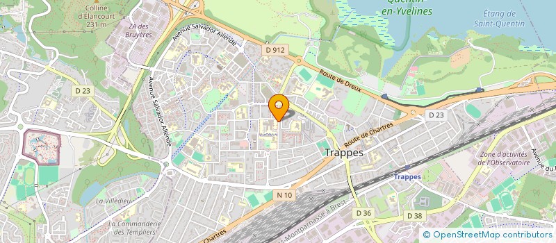 localisation de l'entreprise MADAME ARIANE BERTHIER à VERSAILLES