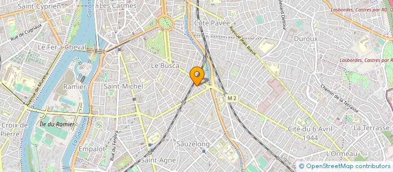 localisation de l'entreprise MADAME ARIANE BLANQUET à TOULOUSE