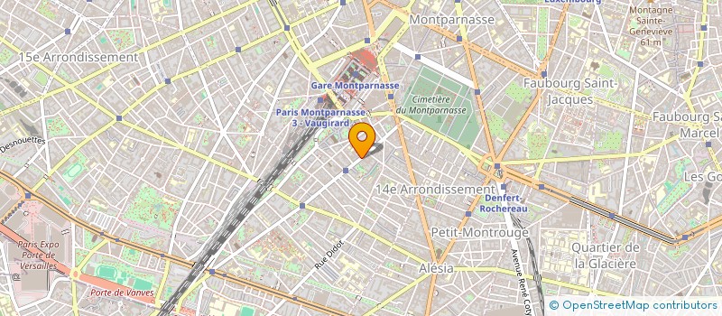 localisation de l'entreprise MADAME ARIANE BOURREL  PARIS