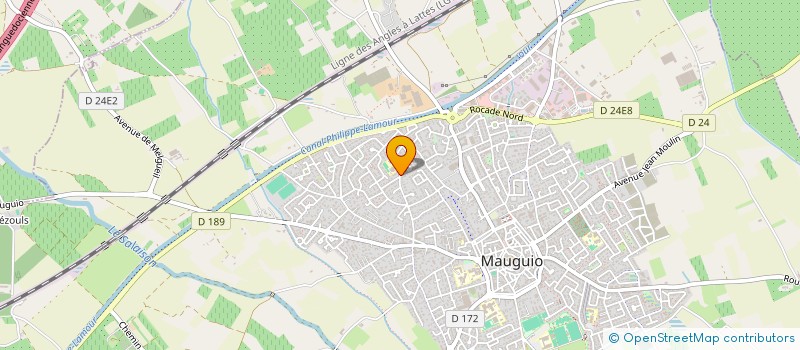localisation de l'entreprise MADAME ARIANE BRESSON  MAUGUIO