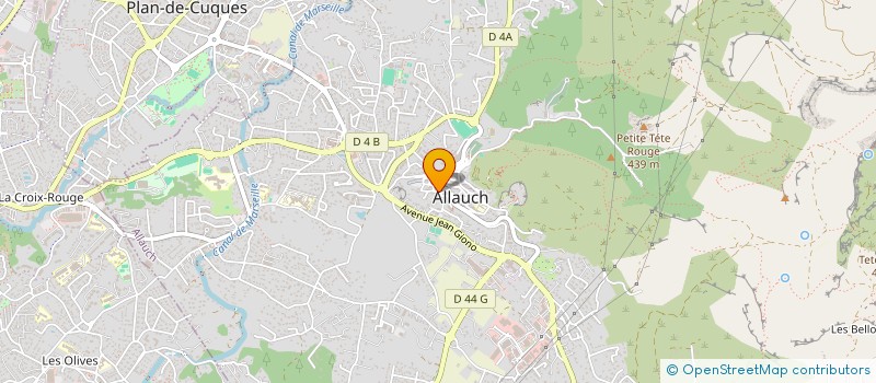 localisation de l'entreprise MADAME ARIANE BRIGNANO à ALLAUCH