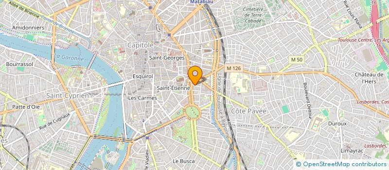 localisation de l'entreprise MADAME ARIANE BRISMONTIER  TOULOUSE