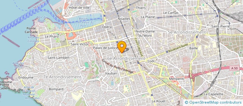 localisation de l'entreprise MADAME ARIANE CAMPANA  MARSEILLE