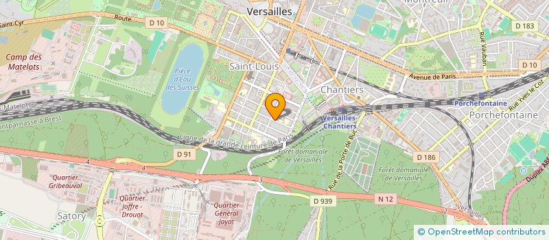 localisation de l'entreprise MADAME ARIANE CHABASSOL à VERSAILLES
