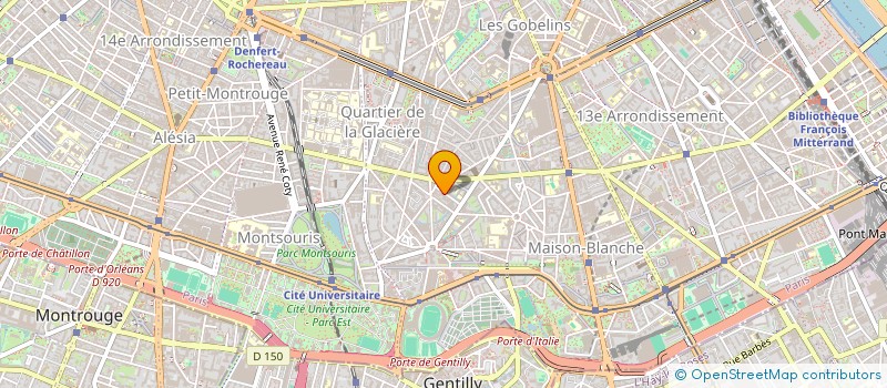 localisation de l'entreprise MADAME ARIANE CORBIN  PARIS