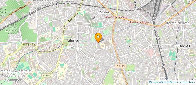 localisation de l'entreprise MADAME ARIANE DALET à TALENCE