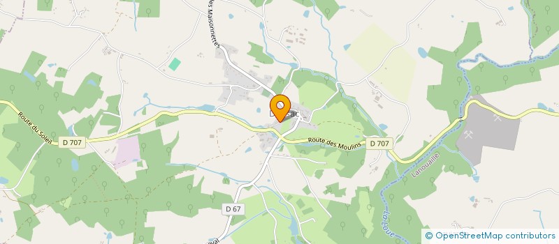 localisation de l'entreprise MADAME ARIANE DE MAURISSENS  DUSSAC