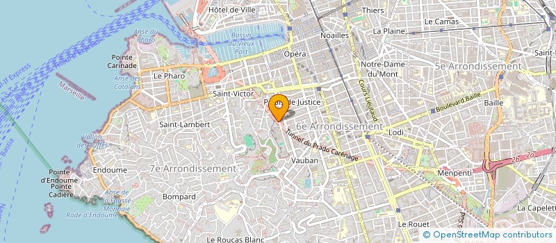 localisation de l'entreprise MADAME ARIANE DE VOLKOVITCH à MARSEILLE