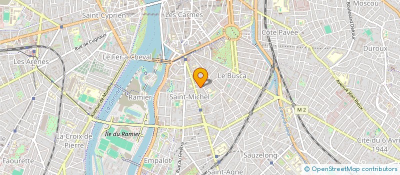 localisation de l'entreprise MADAME ARIANE DEBRUS à TOULOUSE