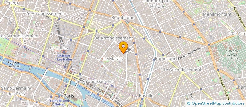 localisation de l'entreprise MADAME ARIANE DELILEZ à PARIS