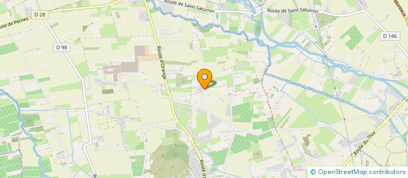 localisation de l'entreprise MADAME ARIANE DEMUNIER CABESOS  LE THOR