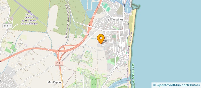 localisation de l'entreprise MADAME ARIANE DISASTRI  LE BARCARES