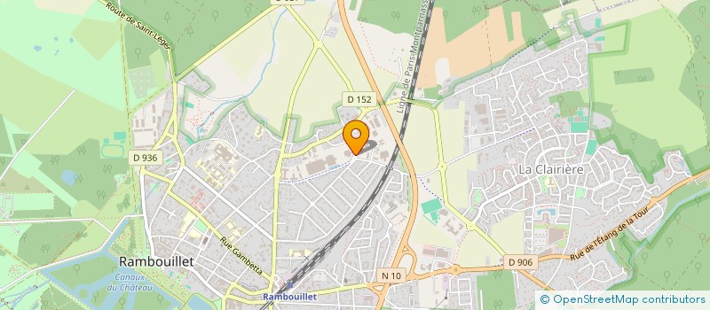 localisation de l'entreprise MADAME ARIANE DRAY à RAMBOUILLET