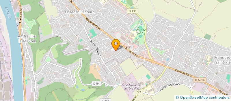 localisation de l'entreprise MADAME ARIANE EDOUARD  LE MESNIL-ESNARD