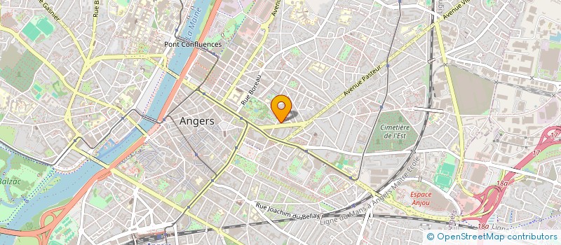 localisation de l'entreprise MADAME ARIANE FLAVIE DJANDJA DZUETAP à ANGERS