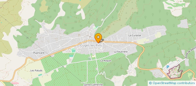 localisation de l'entreprise MADAME ARIANE GERIN à CUGES-LES-PINS