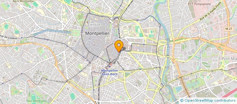 localisation de l'entreprise MADAME ARIANE HOMBERGER à MONTPELLIER