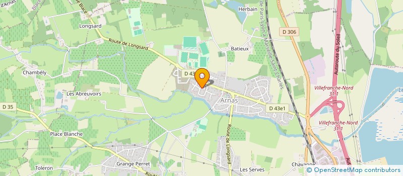 localisation de l'entreprise MADAME ARIANE JOURDAN  ARNAS