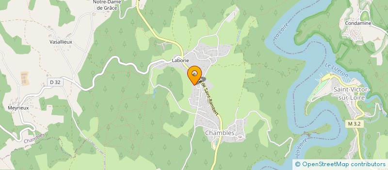 localisation de l'entreprise MADAME ARIANE JOURNEAU  CHAMBLES