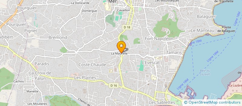 localisation de l'entreprise MADAME ARIANE LABROUVE à LA SEYNE-SUR-MER