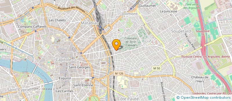 localisation de l'entreprise MADAME ARIANE LOYER à TOULOUSE