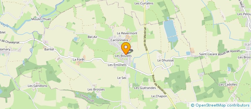 localisation de l'entreprise MADAME ARIANE MARQUIS à CHAVEYRIAT