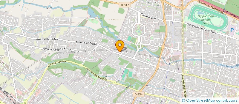 localisation de l'entreprise MADAME ARIANE REBOAH  BILLERE