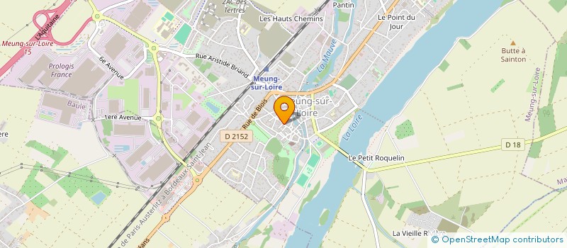 localisation de l'entreprise MADAME ARIANE REGNIER à MEUNG-SUR-LOIRE