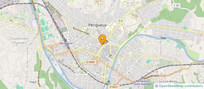 localisation de l'entreprise MADAME ARIANE REYDY à PERIGUEUX