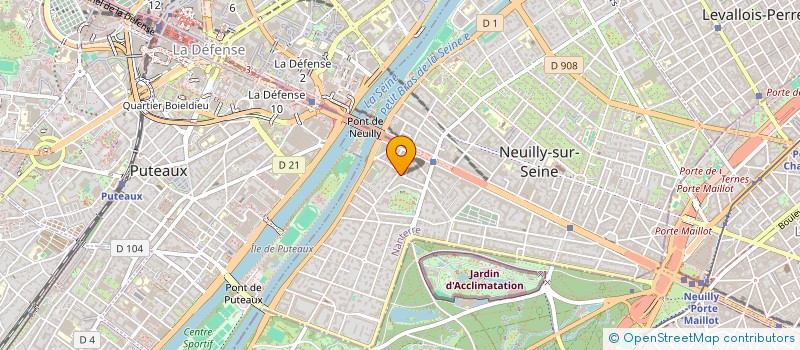 localisation de l'entreprise MADAME ARIANE ROCHE à NEUILLY SUR SEINE