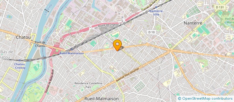 localisation de l'entreprise MADAME ARIANE RONOT à RUEIL-MALMAISON
