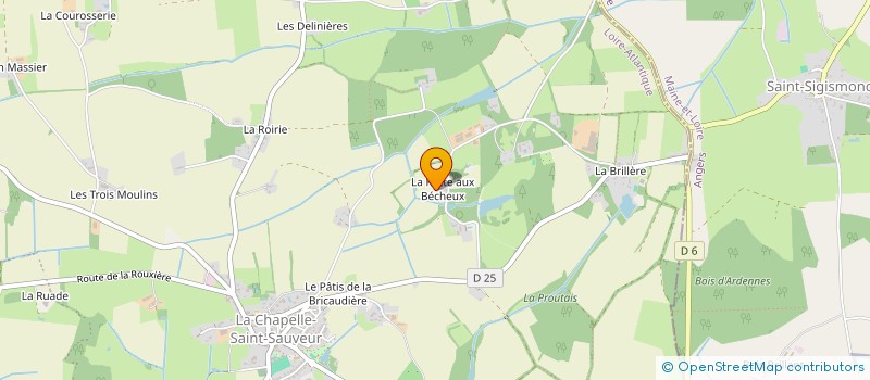 localisation de l'entreprise MADAME ARIANE ROUSSEAU  INGRANDES-LE-FRESNE-SUR-LOIRE