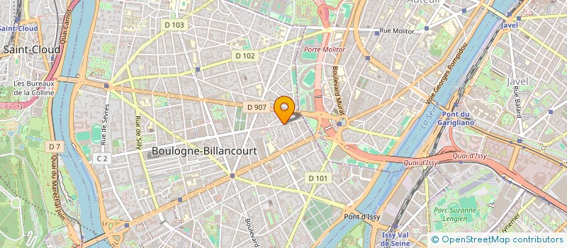 localisation de l'entreprise MADAME ARIANE SMITH  BOULOGNE-BILLANCOURT