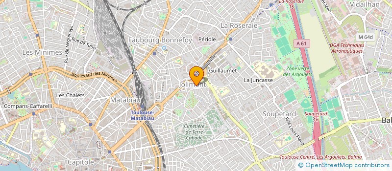 localisation de l'entreprise MADAME ARIANE SZYLLER à TOULOUSE